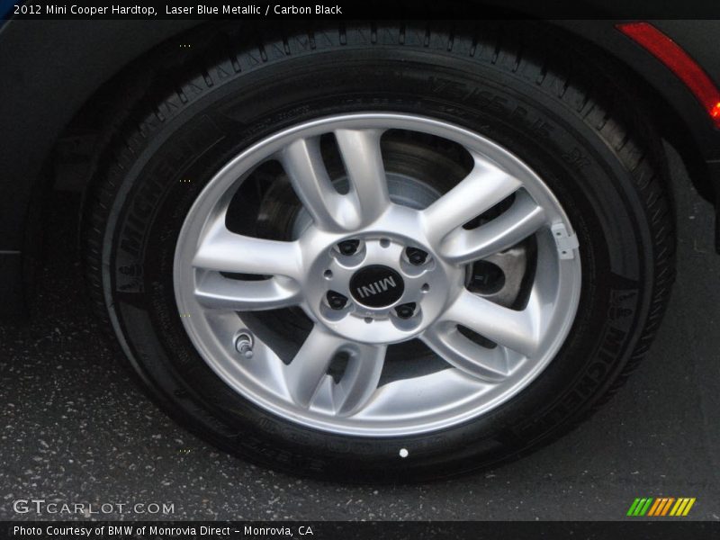 Laser Blue Metallic / Carbon Black 2012 Mini Cooper Hardtop
