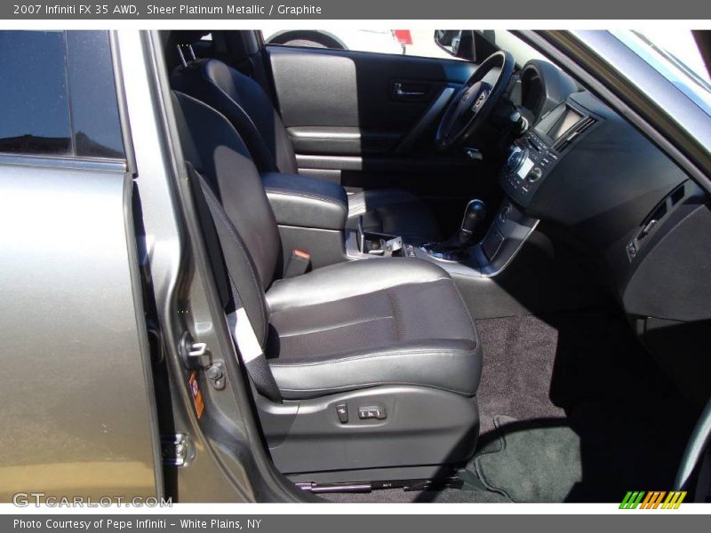 Sheer Platinum Metallic / Graphite 2007 Infiniti FX 35 AWD