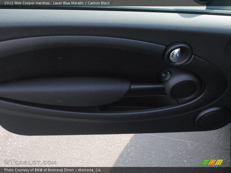 Laser Blue Metallic / Carbon Black 2012 Mini Cooper Hardtop