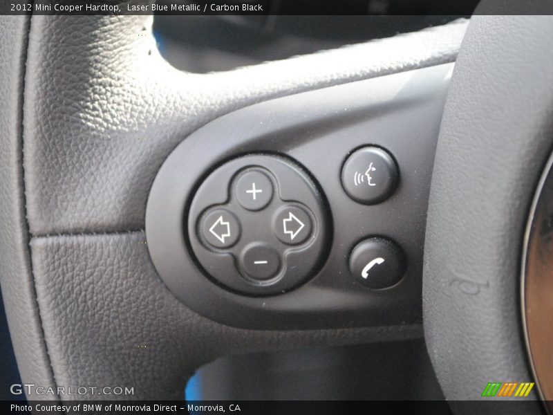 Laser Blue Metallic / Carbon Black 2012 Mini Cooper Hardtop