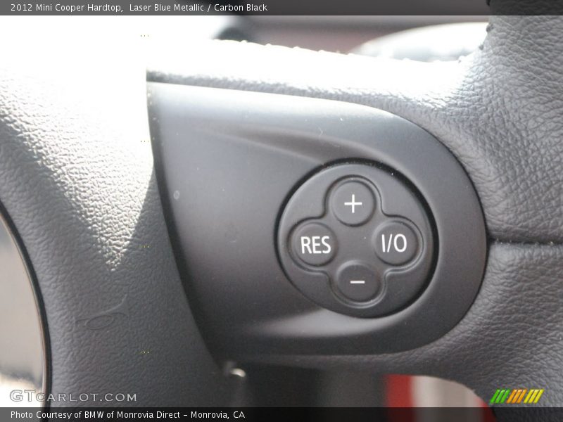 Laser Blue Metallic / Carbon Black 2012 Mini Cooper Hardtop