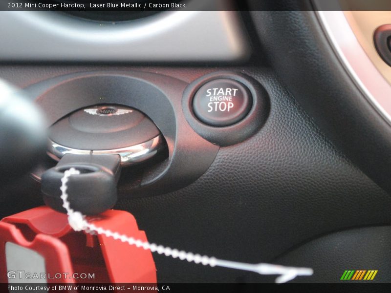Laser Blue Metallic / Carbon Black 2012 Mini Cooper Hardtop