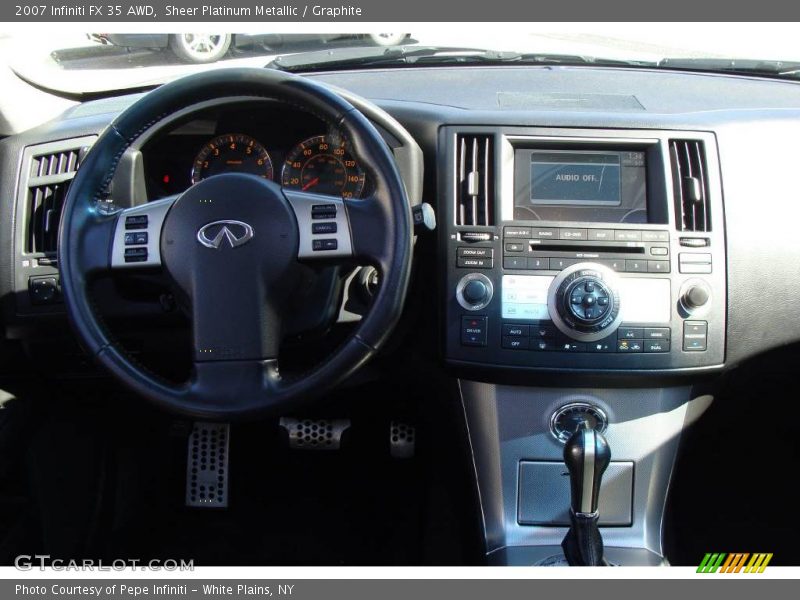 Sheer Platinum Metallic / Graphite 2007 Infiniti FX 35 AWD