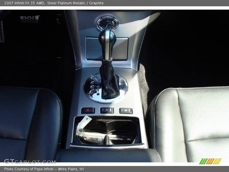 Sheer Platinum Metallic / Graphite 2007 Infiniti FX 35 AWD