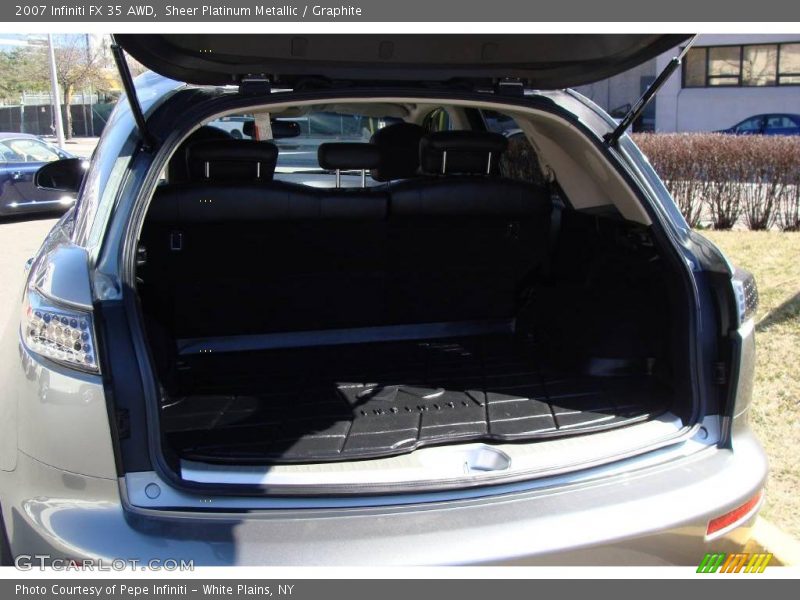 Sheer Platinum Metallic / Graphite 2007 Infiniti FX 35 AWD