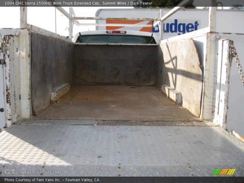 Summit White / Dark Pewter 2004 GMC Sierra 2500HD Work Truck Extended Cab