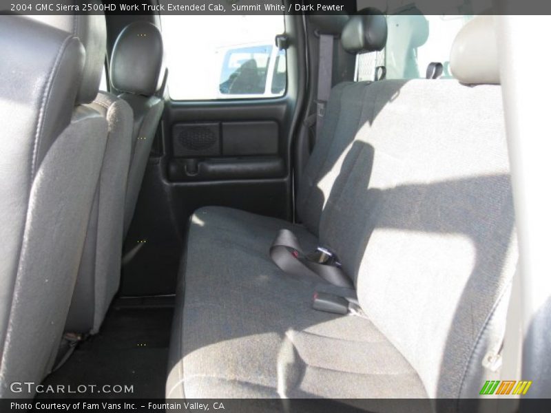 Summit White / Dark Pewter 2004 GMC Sierra 2500HD Work Truck Extended Cab