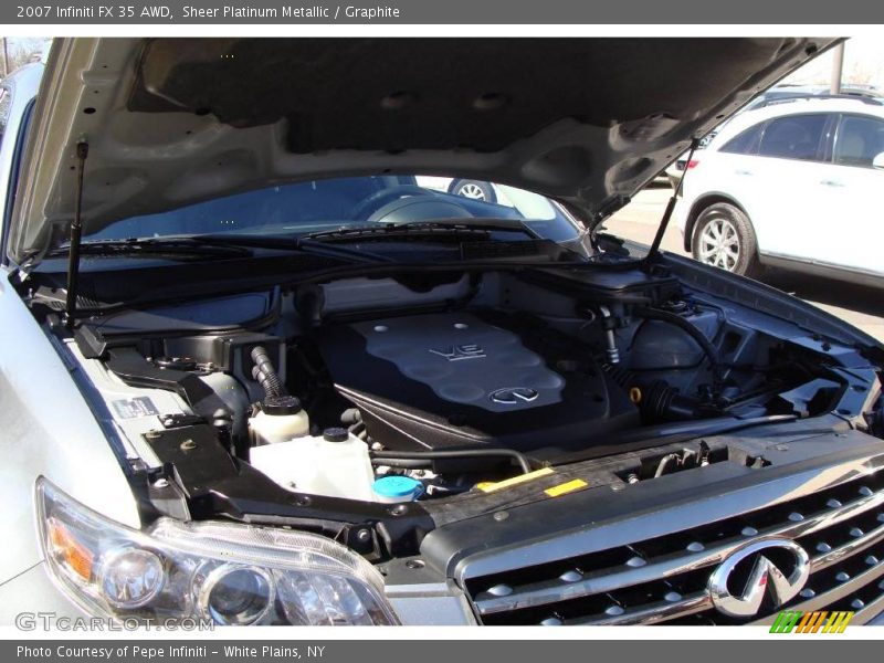 Sheer Platinum Metallic / Graphite 2007 Infiniti FX 35 AWD