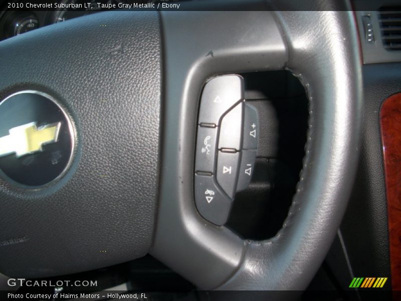 Taupe Gray Metallic / Ebony 2010 Chevrolet Suburban LT