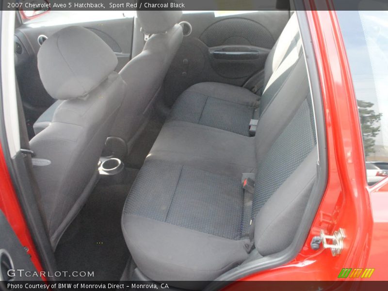 Sport Red / Charcoal Black 2007 Chevrolet Aveo 5 Hatchback
