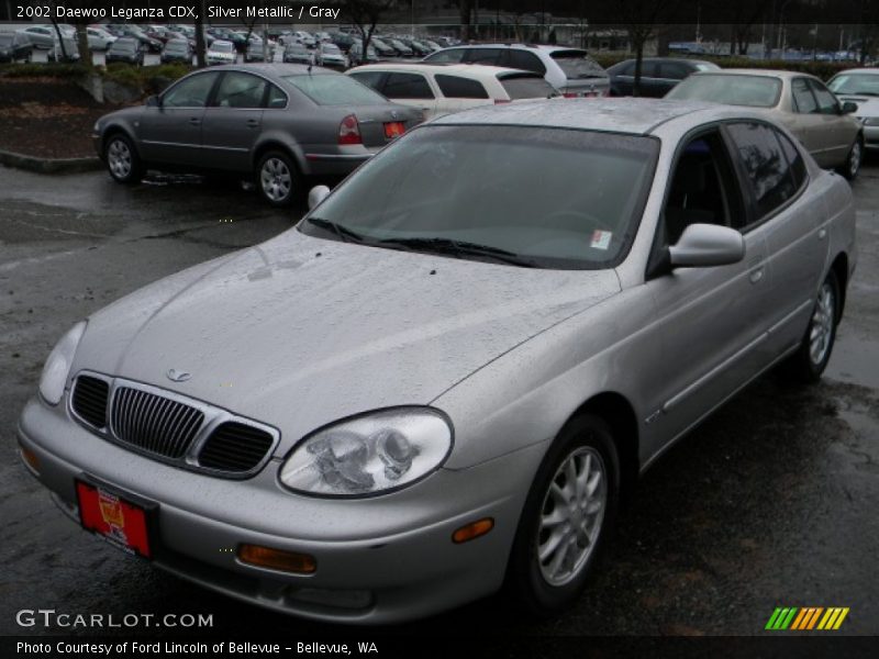 Silver Metallic / Gray 2002 Daewoo Leganza CDX