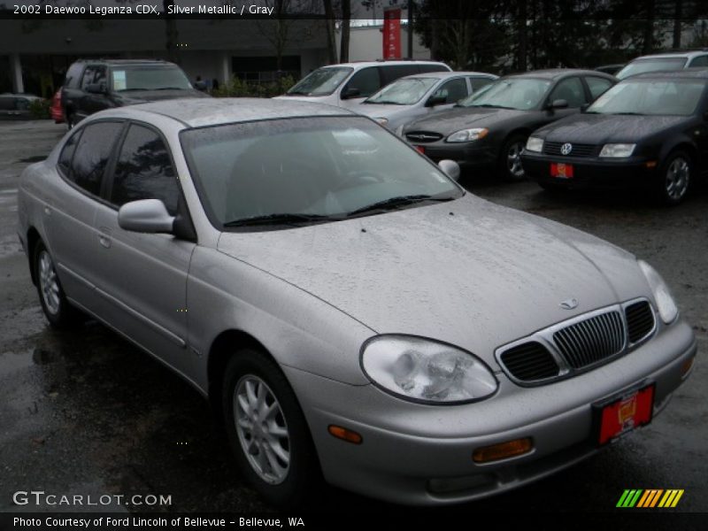 Silver Metallic / Gray 2002 Daewoo Leganza CDX