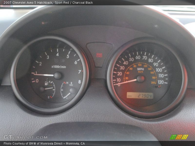  2007 Aveo 5 Hatchback 5 Hatchback Gauges