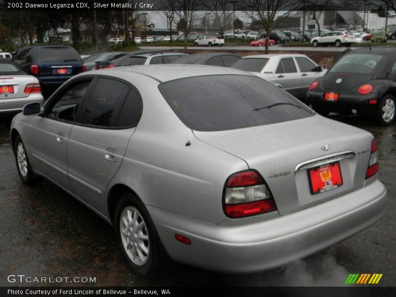 Silver Metallic / Gray 2002 Daewoo Leganza CDX