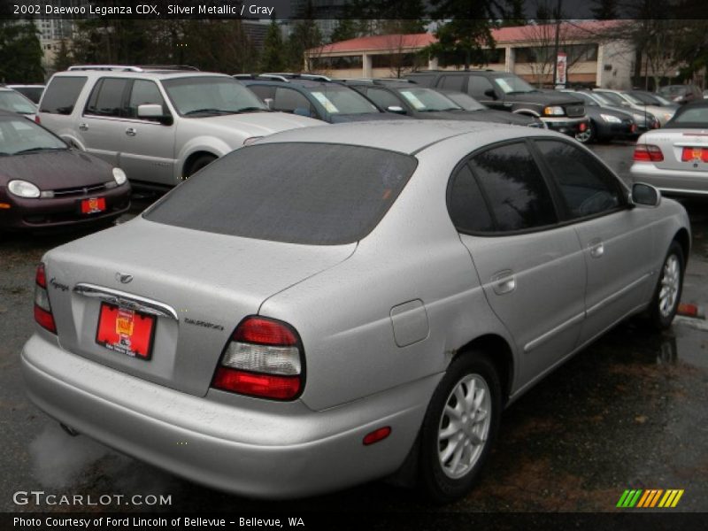 Silver Metallic / Gray 2002 Daewoo Leganza CDX