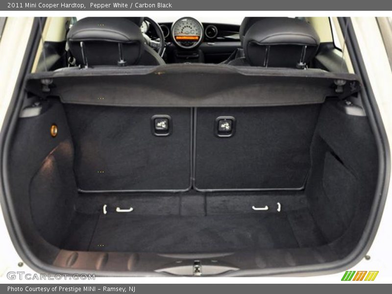 Pepper White / Carbon Black 2011 Mini Cooper Hardtop