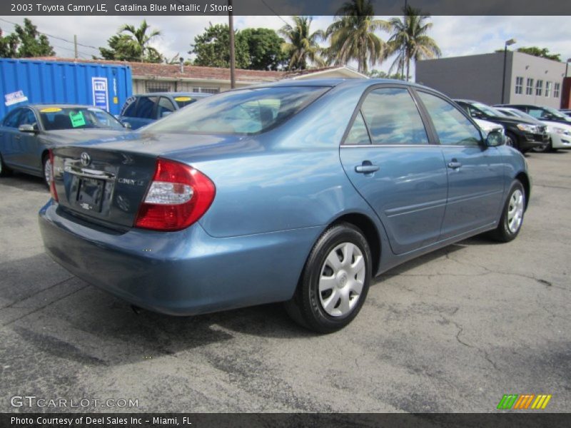 Catalina Blue Metallic / Stone 2003 Toyota Camry LE