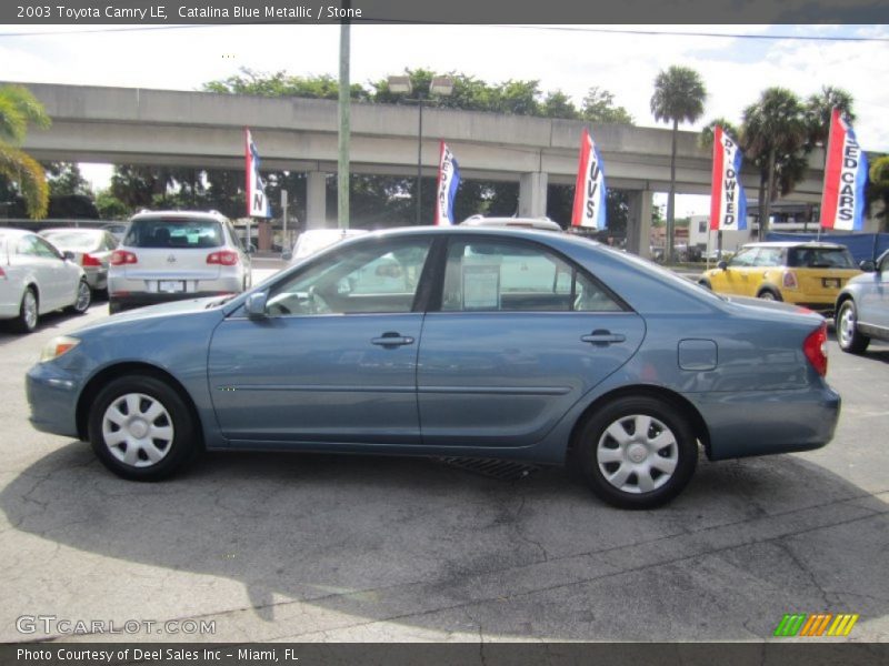 Catalina Blue Metallic / Stone 2003 Toyota Camry LE
