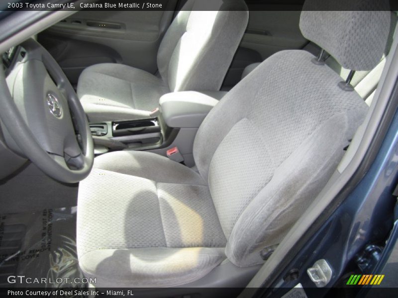 Catalina Blue Metallic / Stone 2003 Toyota Camry LE