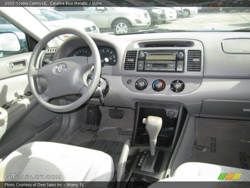 Catalina Blue Metallic / Stone 2003 Toyota Camry LE