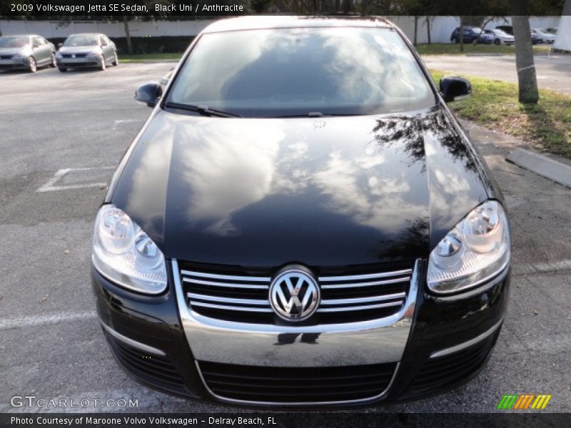 Black Uni / Anthracite 2009 Volkswagen Jetta SE Sedan