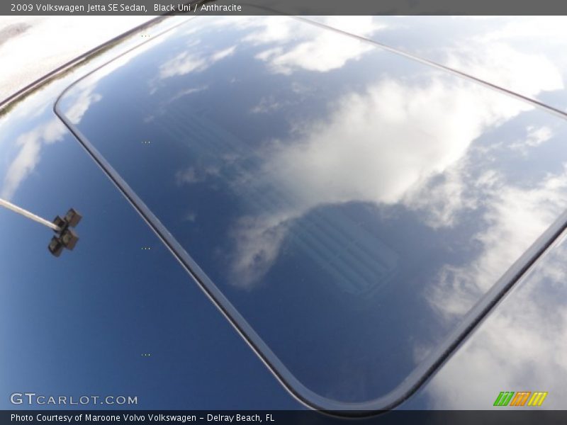 Black Uni / Anthracite 2009 Volkswagen Jetta SE Sedan