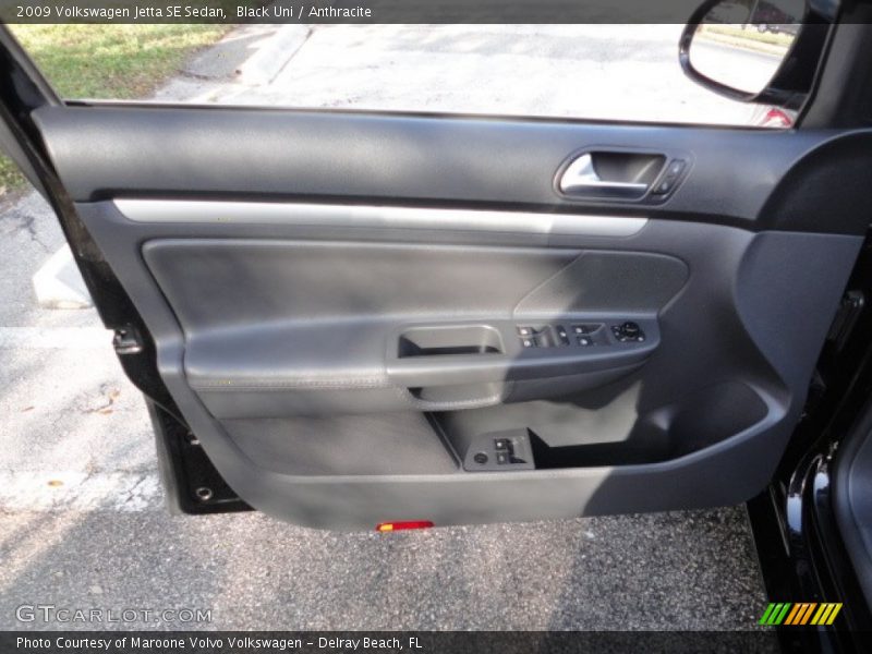 Black Uni / Anthracite 2009 Volkswagen Jetta SE Sedan