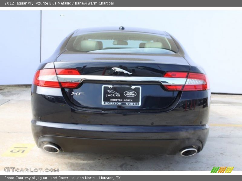 Azurite Blue Metallic / Barley/Warm Charcoal 2012 Jaguar XF