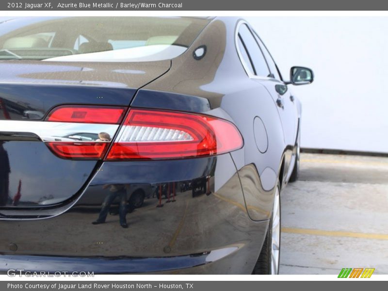 Azurite Blue Metallic / Barley/Warm Charcoal 2012 Jaguar XF