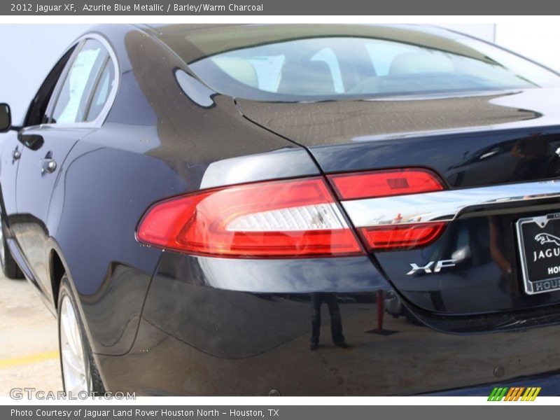 Azurite Blue Metallic / Barley/Warm Charcoal 2012 Jaguar XF