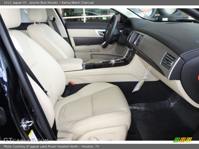 Azurite Blue Metallic / Barley/Warm Charcoal 2012 Jaguar XF
