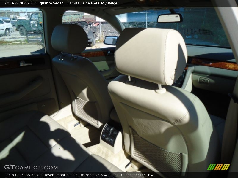 Canvas Beige Metallic / Beige 2004 Audi A6 2.7T quattro Sedan