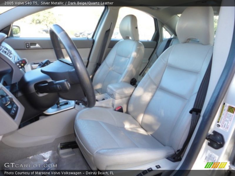 Front Seat of 2005 S40 T5