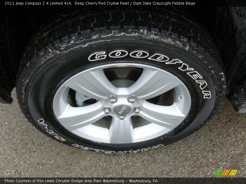 Deep Cherry Red Crystal Pearl / Dark Slate Gray/Light Pebble Beige 2011 Jeep Compass 2.4 Limited 4x4