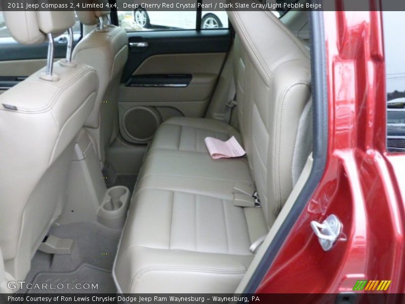 Deep Cherry Red Crystal Pearl / Dark Slate Gray/Light Pebble Beige 2011 Jeep Compass 2.4 Limited 4x4