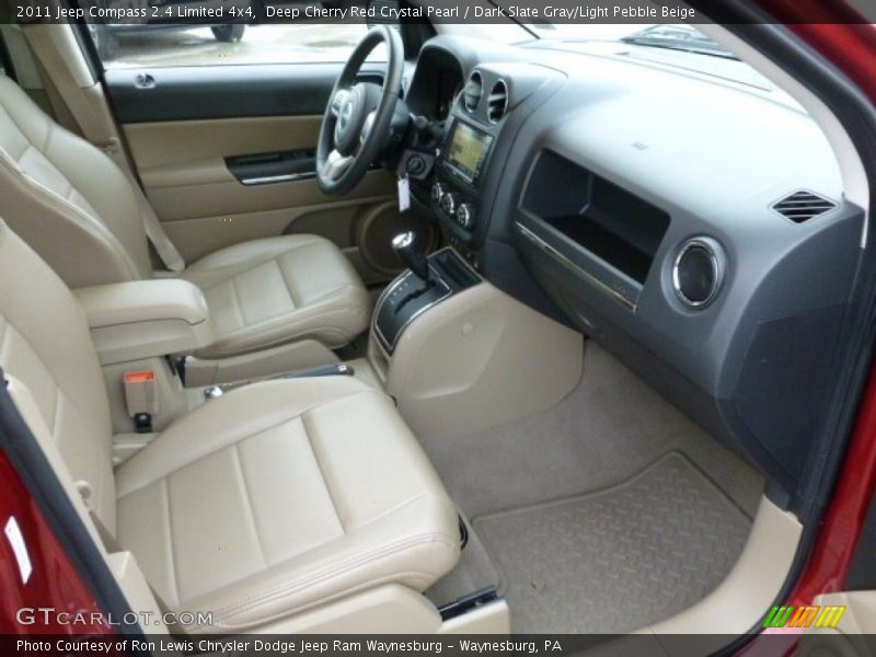  2011 Compass 2.4 Limited 4x4 Dark Slate Gray/Light Pebble Beige Interior