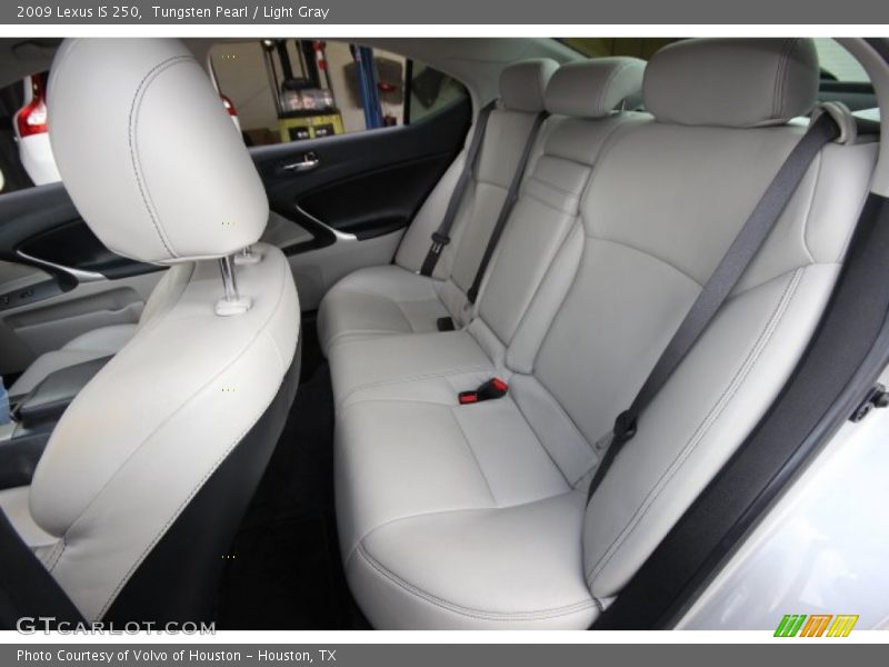 Tungsten Pearl / Light Gray 2009 Lexus IS 250