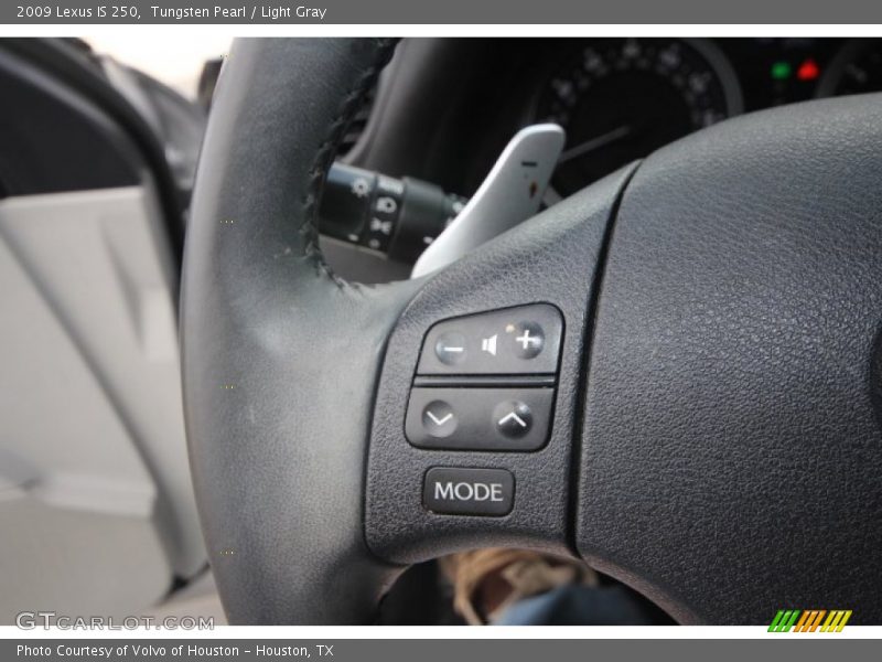 Tungsten Pearl / Light Gray 2009 Lexus IS 250