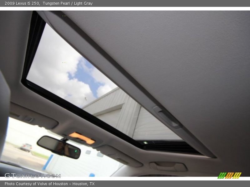 Tungsten Pearl / Light Gray 2009 Lexus IS 250
