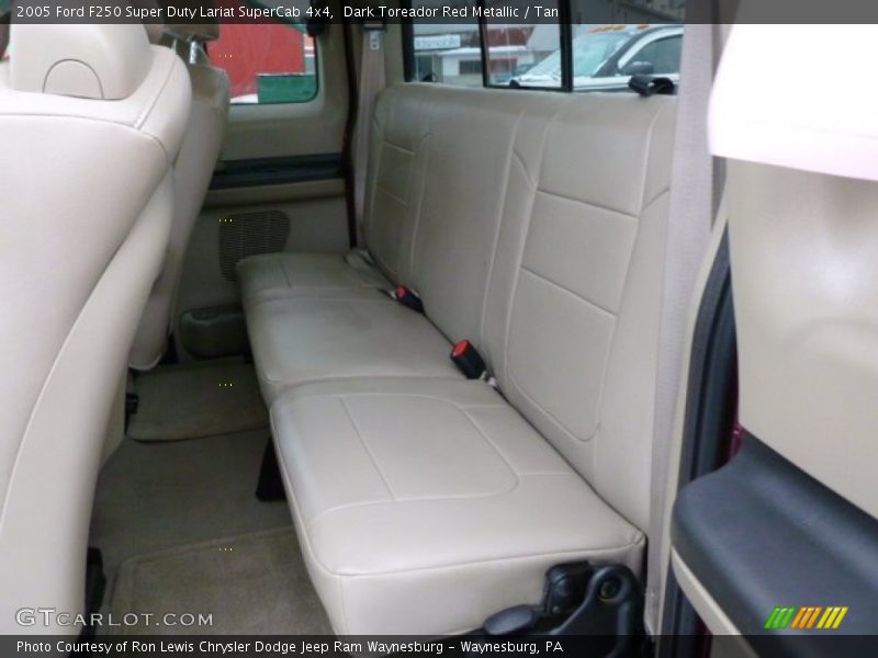 Rear Seat of 2005 F250 Super Duty Lariat SuperCab 4x4