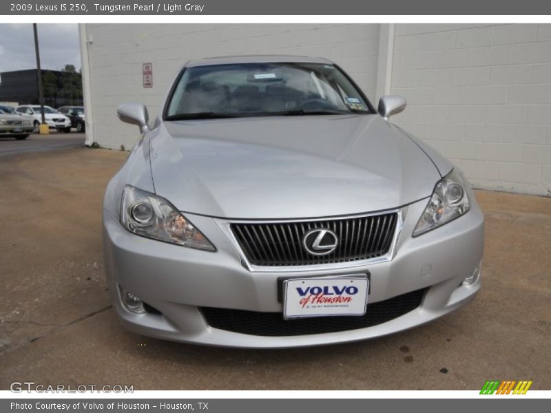 Tungsten Pearl / Light Gray 2009 Lexus IS 250