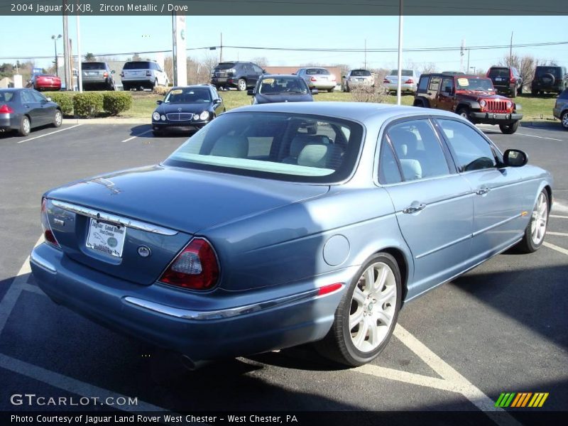 Zircon Metallic / Dove 2004 Jaguar XJ XJ8