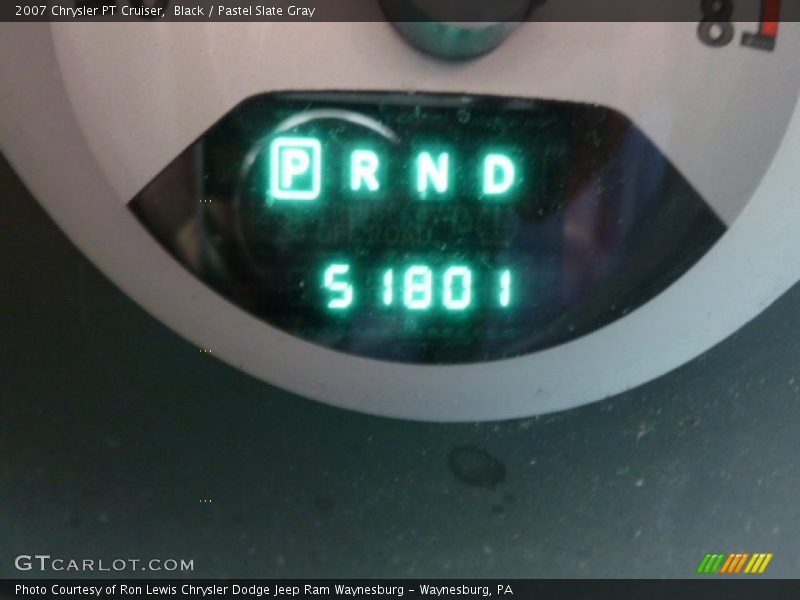 Black / Pastel Slate Gray 2007 Chrysler PT Cruiser