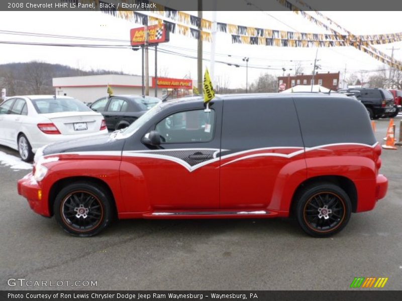 Black / Ebony Black 2008 Chevrolet HHR LS Panel