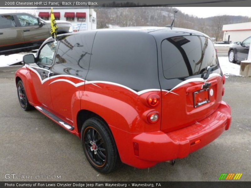 Black / Ebony Black 2008 Chevrolet HHR LS Panel