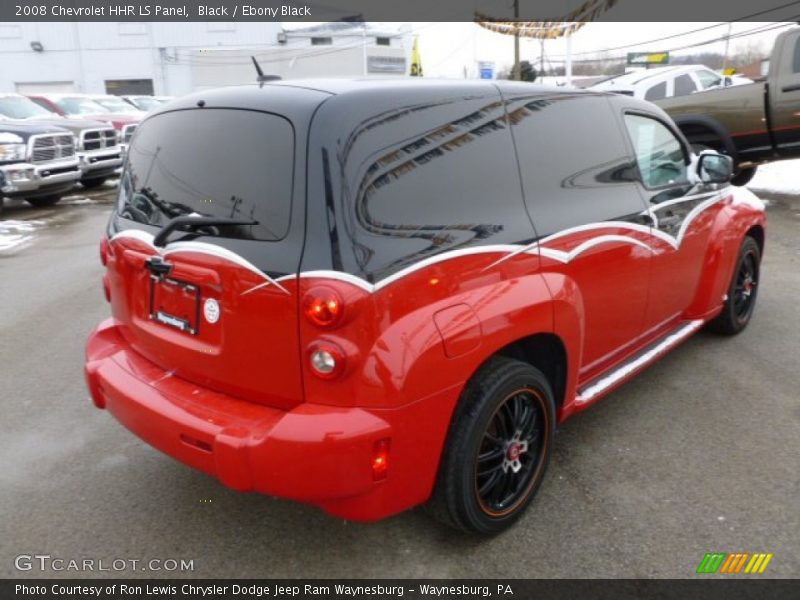 Black / Ebony Black 2008 Chevrolet HHR LS Panel