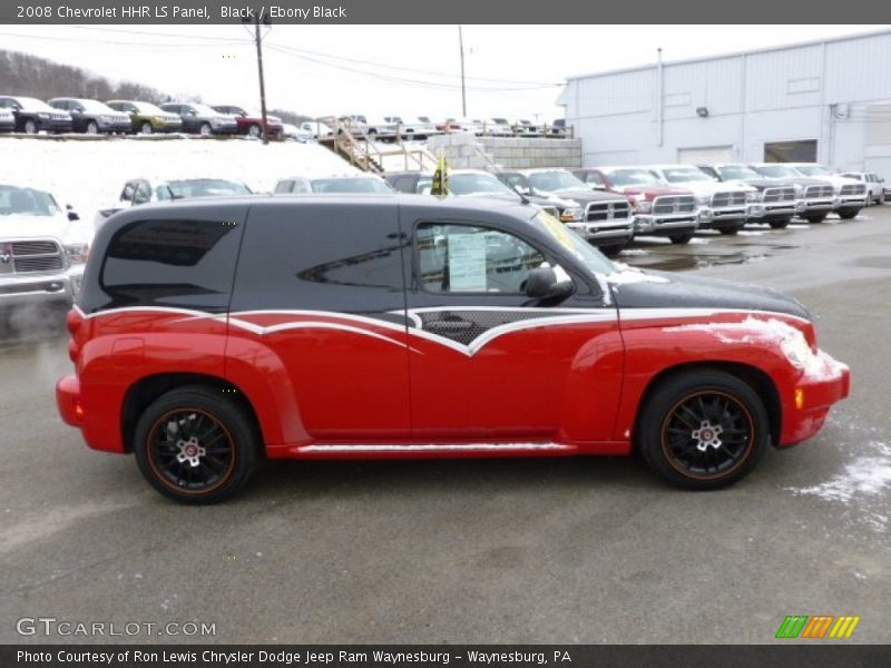 Black / Ebony Black 2008 Chevrolet HHR LS Panel