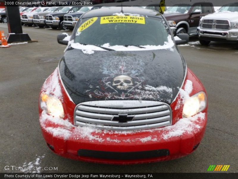 Black / Ebony Black 2008 Chevrolet HHR LS Panel