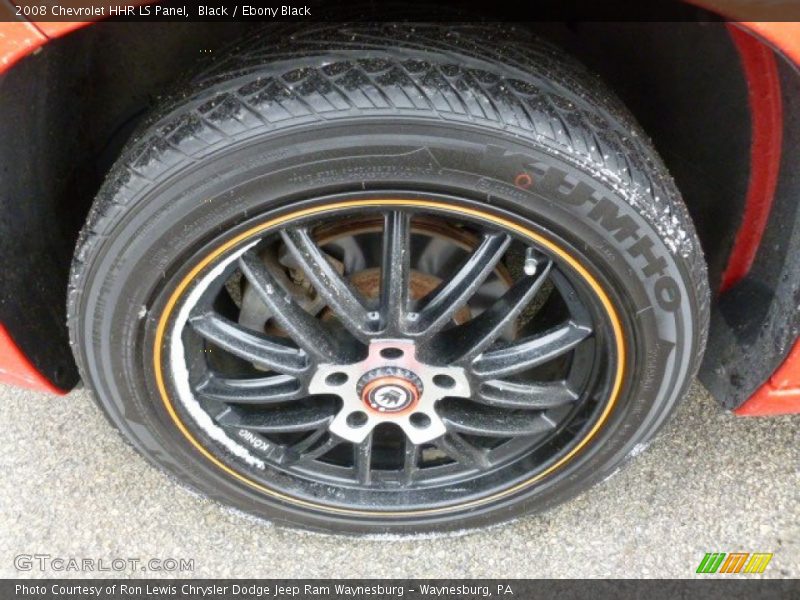Black / Ebony Black 2008 Chevrolet HHR LS Panel