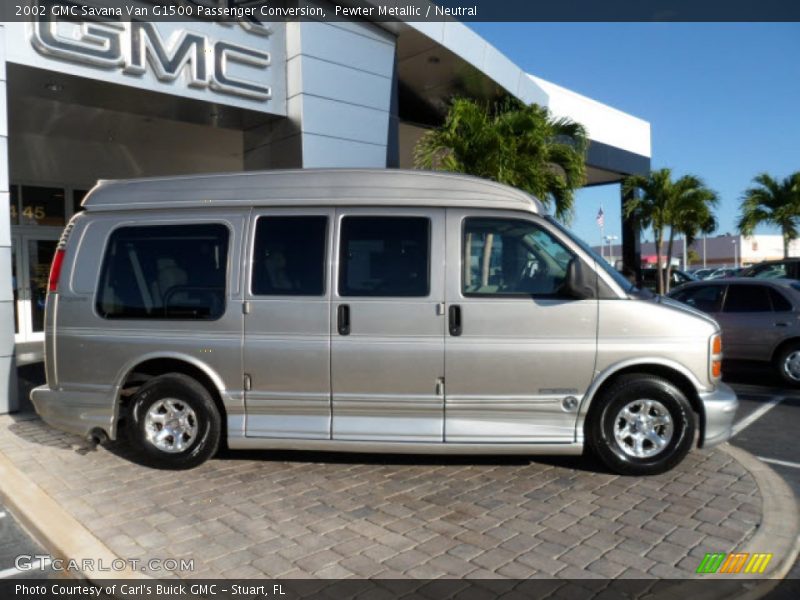 Pewter Metallic / Neutral 2002 GMC Savana Van G1500 Passenger Conversion